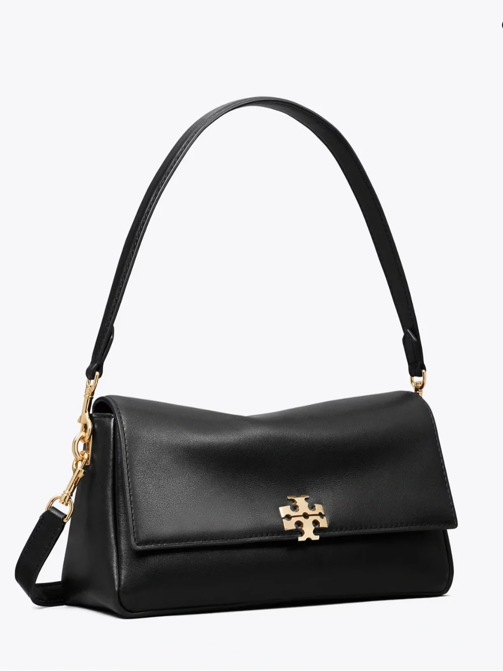 TORY BURCH CHARLIE SMALL SHOULDER BAG BLACK